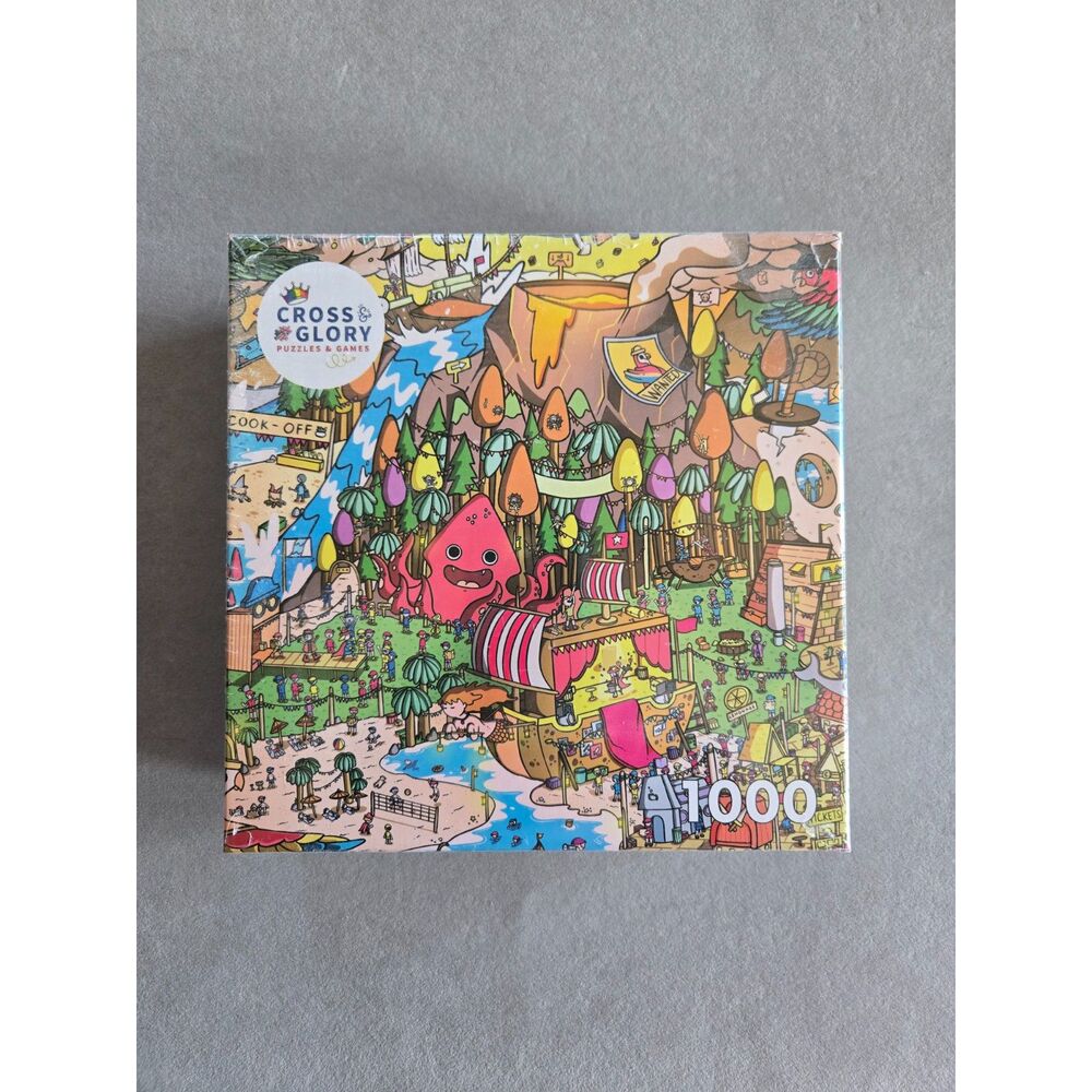 Cross & Glory Scurvy Scallywags Pirate Festival Fun 1000 pc 2024 New Sealed